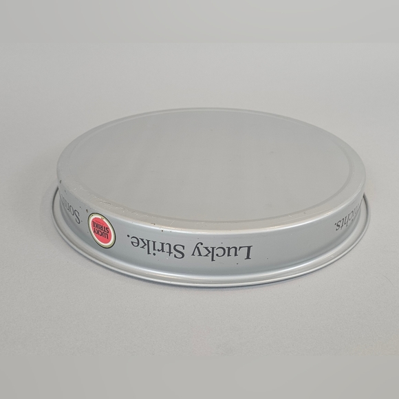 Vintage Lucky Strike Tin Serving Tray - Picture 3 of 4